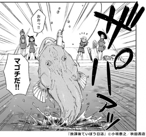 『放課後ていぼう日誌』マゴチ