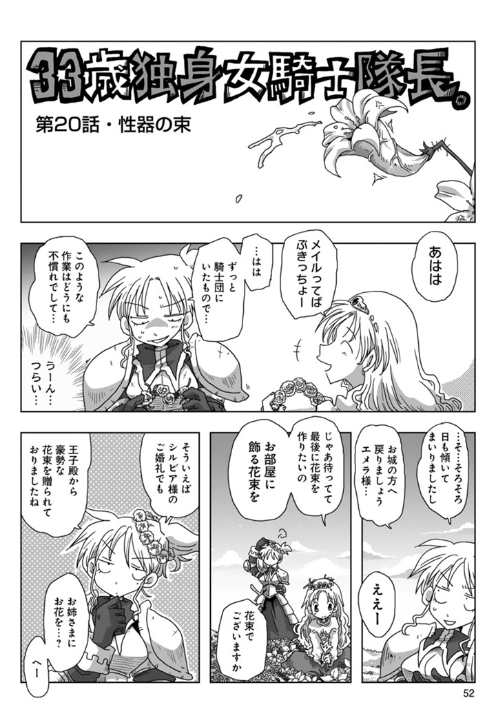 33歳独身女騎士隊長。