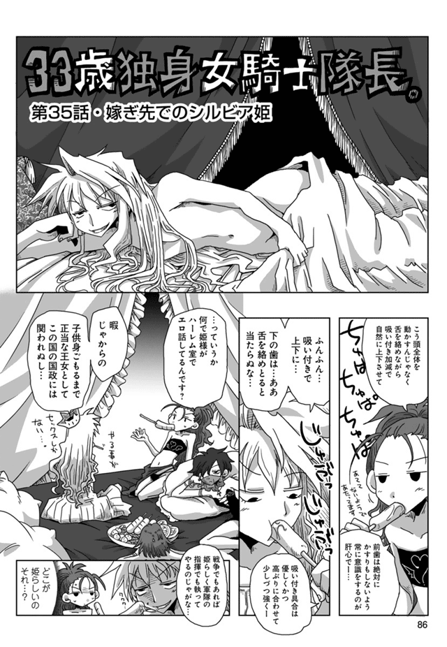 33歳独身女騎士隊長。